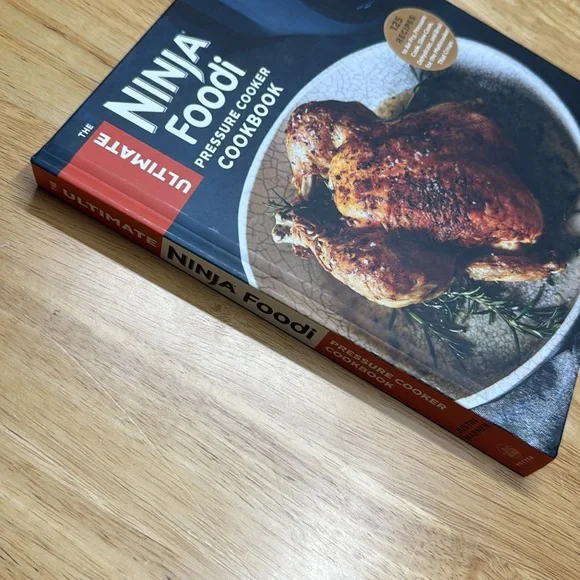 New to Posh B 🍗 | Ninja Foodi Pressure Cooker Cookbook - Black and Red HardCover - Picture 4 of 5